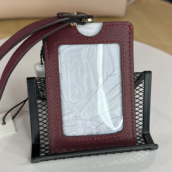 Marc Jacobs Burgundy Card Holder - Picture 4 of 7